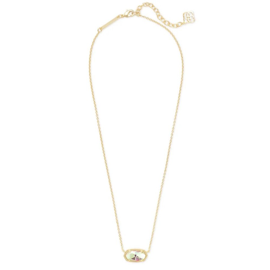 Jewelry Kendra Scott | Kendra Scott Elisa Pendant Necklace In Dichroic Glass