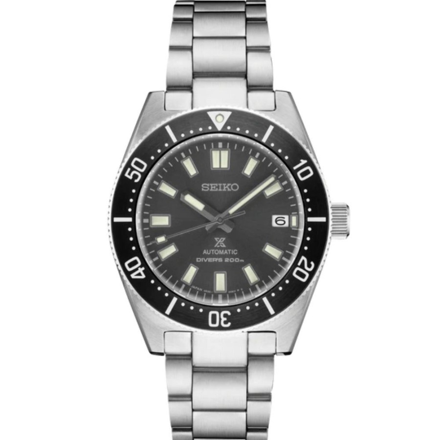 Timepieces Seiko | Seiko Prospex 1965 Diver Automatic 40Mm Charcoal Dial