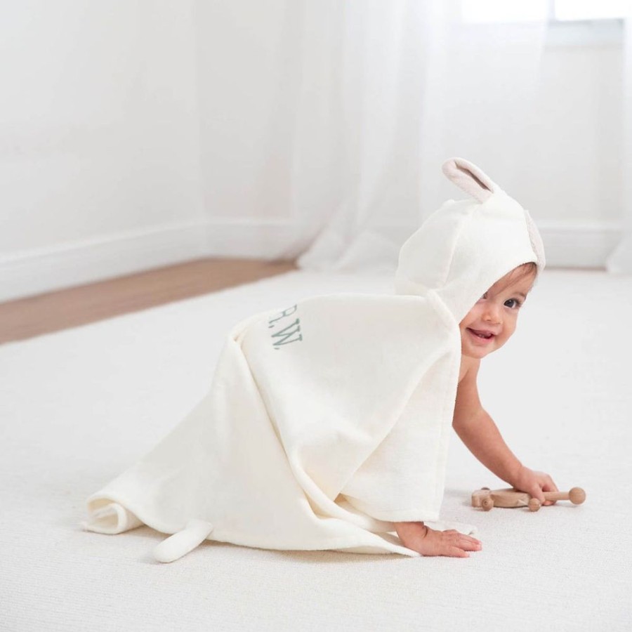 Gifts Elegant Baby | Elegant Baby Bath Wrap Cream Lambie