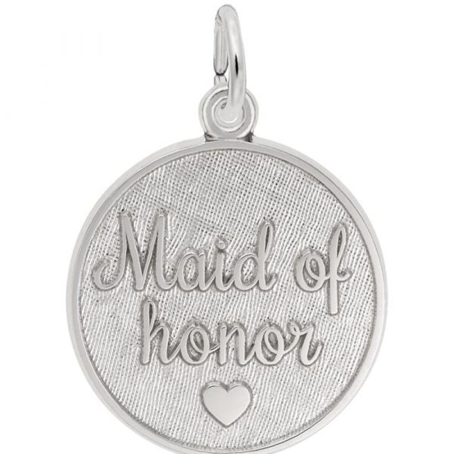 Jewelry Rembrandt | Sterling Silver Maid Of Honor Charm