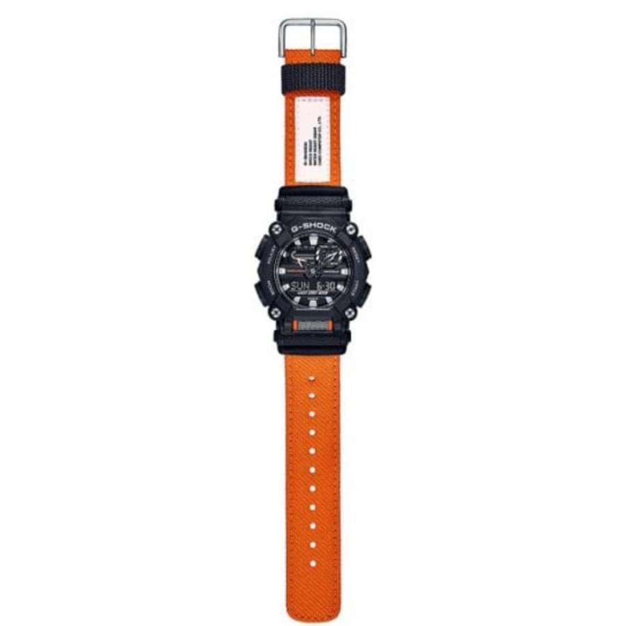 Timepieces G-SHOCK | G-Shock Analog Digital Ga-900 Series Black/Orange