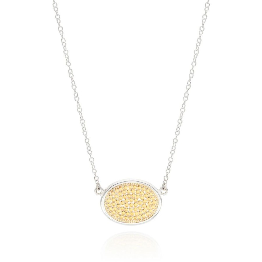 Jewelry Anna Beck | Anna Beck Classic Medium Oval Necklace