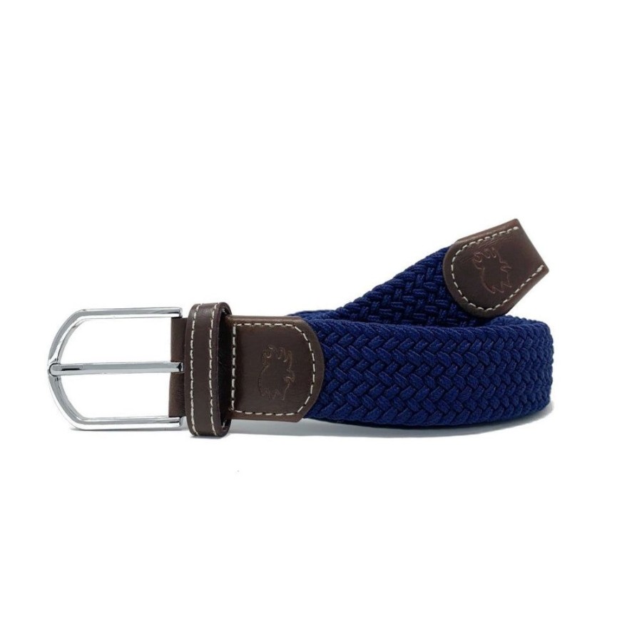 Gifts Roostas | Roostas The Pebble Beach Woven Stretch Belt