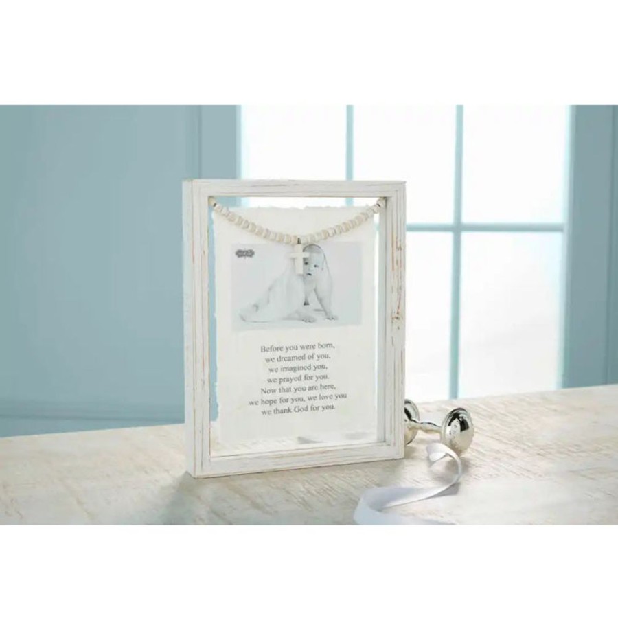 Gifts Mud Pie | Mud Pie Baby Prayer Glass Frame