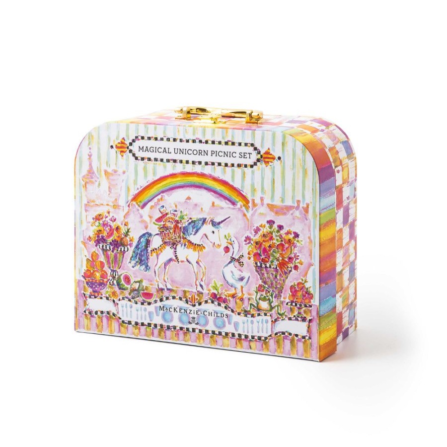 Gifts MacKenzie-Childs | Mackenzie-Childs Magical Unicorn Picnic Set