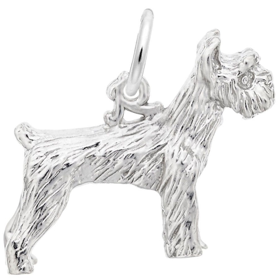 Jewelry Rembrandt | Sterling Silver Schnauzer Charm