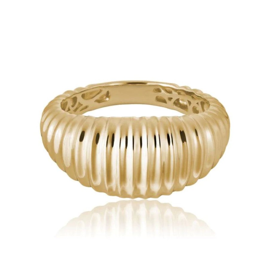 Jewelry Smyth Jewelers | 14Kt Tapered Dome Ring