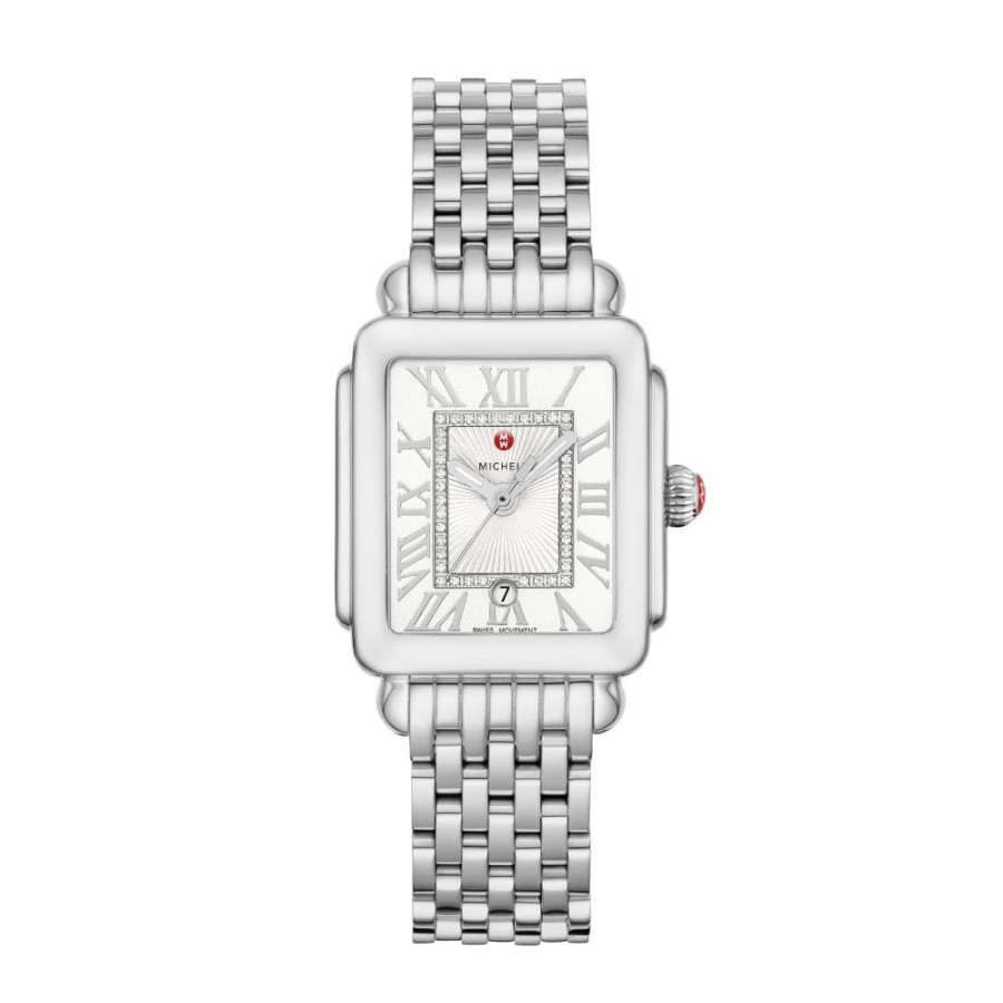 Timepieces Michele | Michele Deco Madison Mid Steel