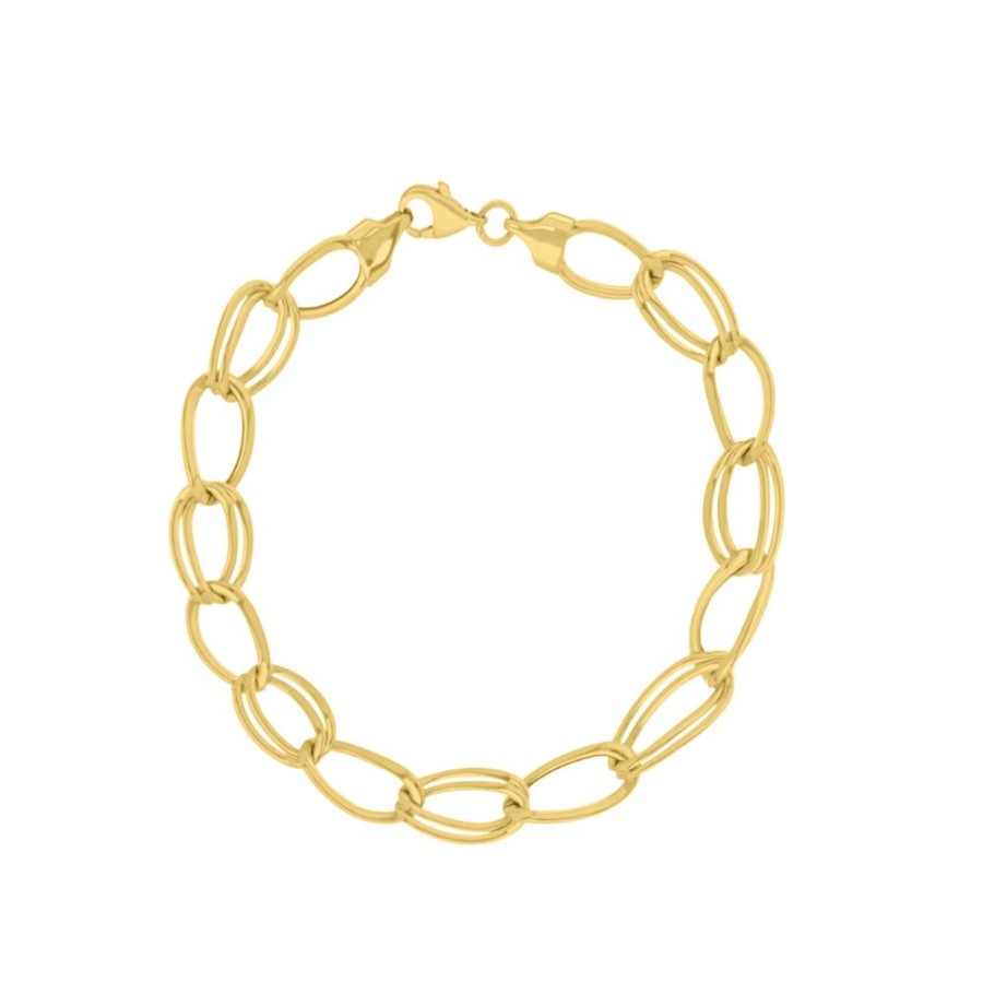 Jewelry Smyth Jewelers | 14K Ladies Oval Link 7.25" Bracelet