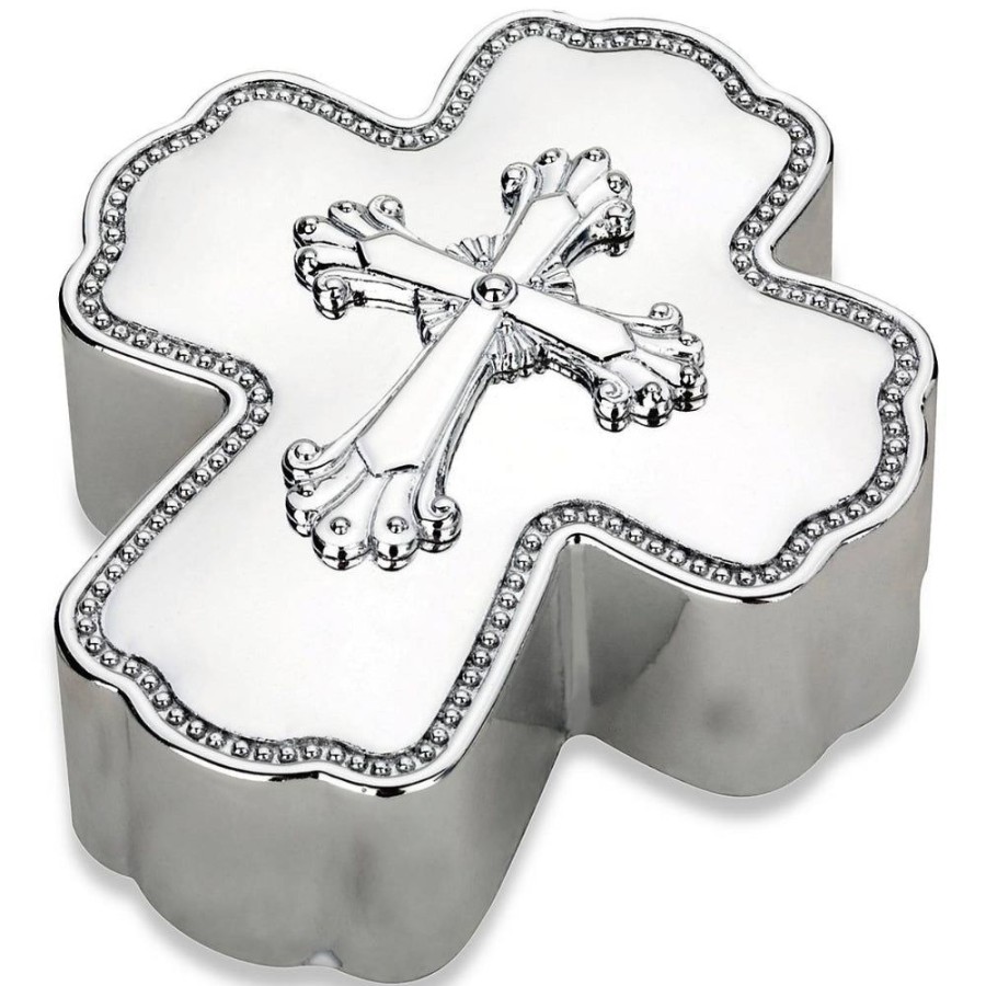 Gifts Reed u0026 Barton | Reed & Barton Abbey Cross Silverplate Music Box