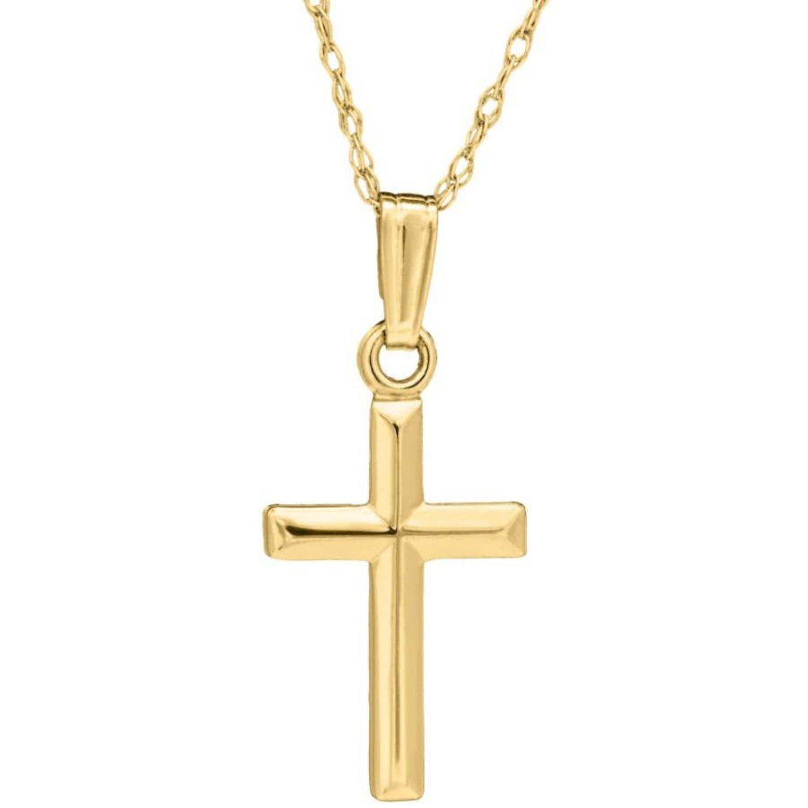 Jewelry Smyth Jewelers | Children'S 14K Cross Pendant Necklace