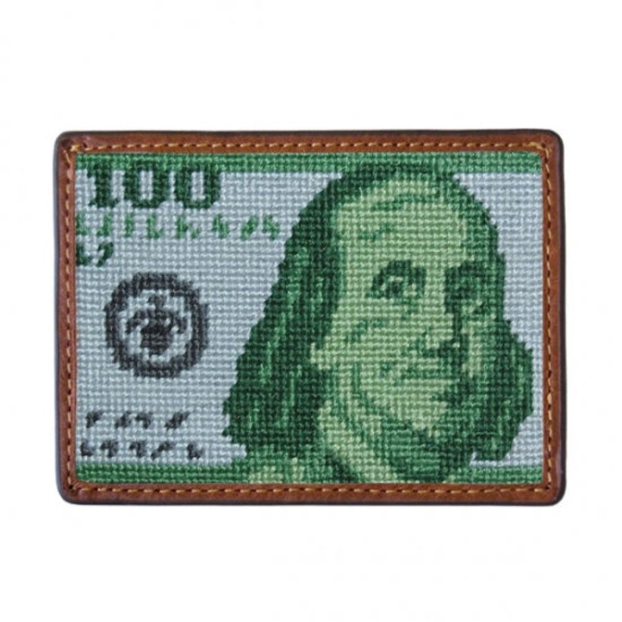 Gifts Smathers u0026 Branson | Smathers & Branson Benjamin Needlepoint Card Wallet