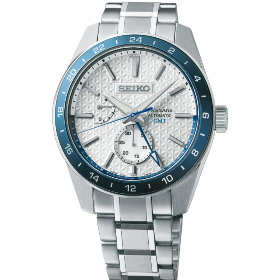 Gifts Seiko | Seiko Presage 140Th Anniversary Limited Edition Gmt 49Mm Automatic Spb