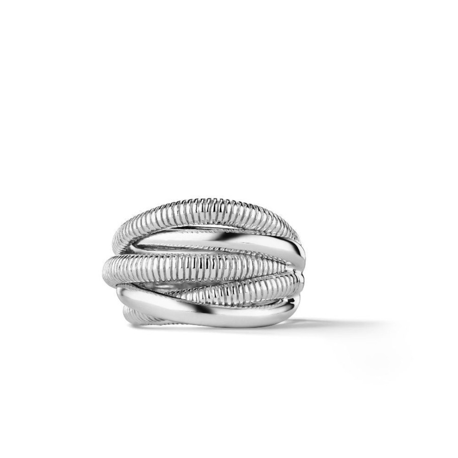 Jewelry Judith Ripka | Judith Ripka Eternity 5 Band Highway Ring