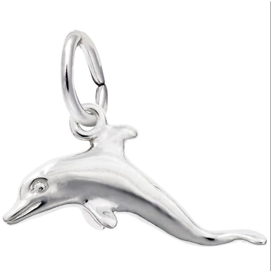 Jewelry Rembrandt | Sterling Silver Dolphin Charm