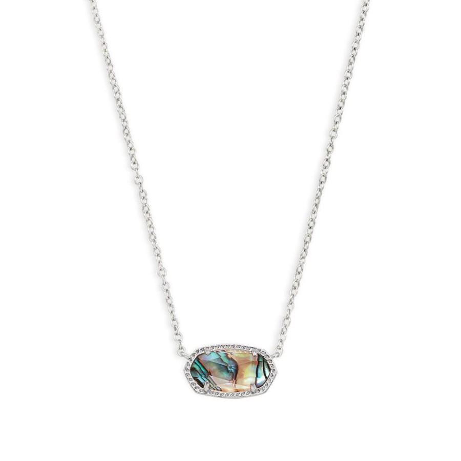 Jewelry Kendra Scott | Kendra Scott Elisa Pendant Necklace In Abalone Shell