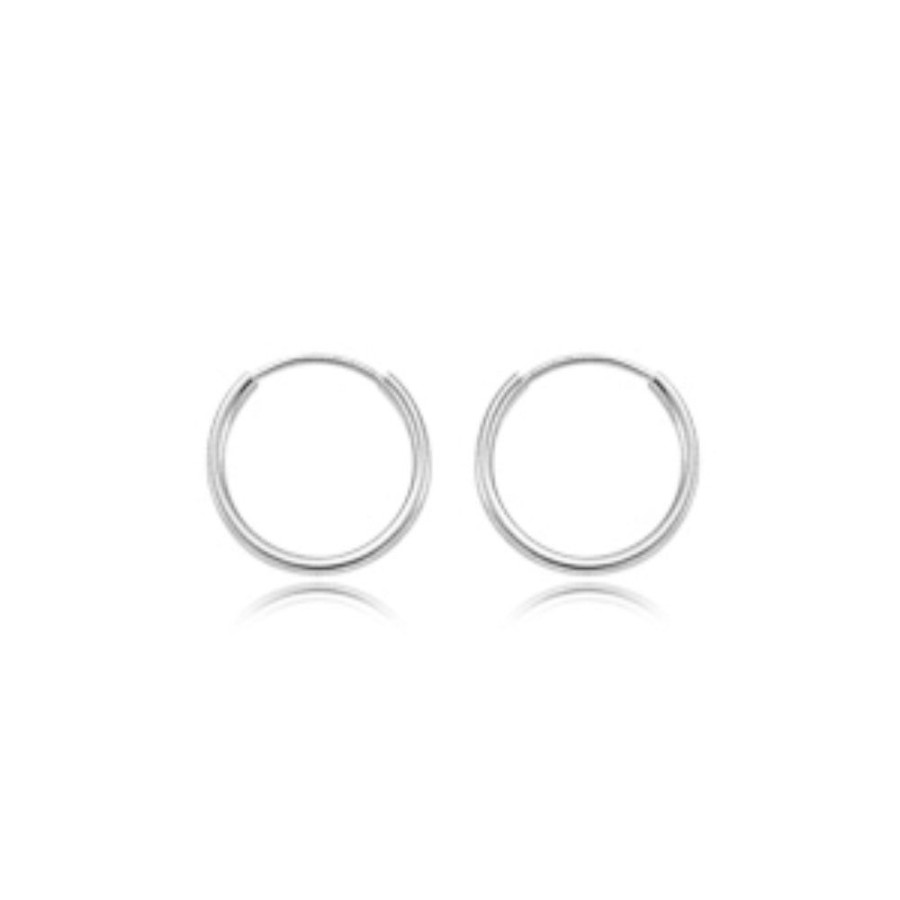 Jewelry Smyth Jewelers | 14K Gold Endless Hoop Earrings