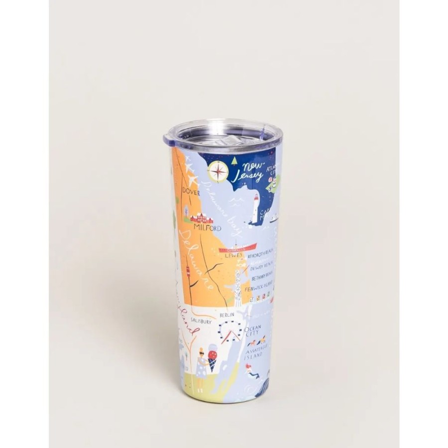 Gifts Spartina | Spartina Bay Dreams 22 Oz Stainless Steel Drink Tumbler