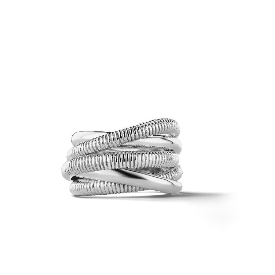 Jewelry Judith Ripka | Judith Ripka Eternity Highway Five Band Ring