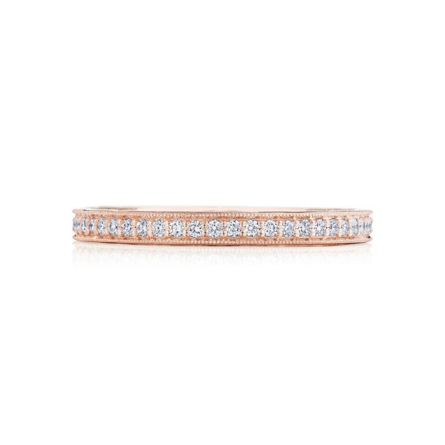 Jewelry Tacori | Tacori Coastal Crescent Pave Diamond Wedding Band