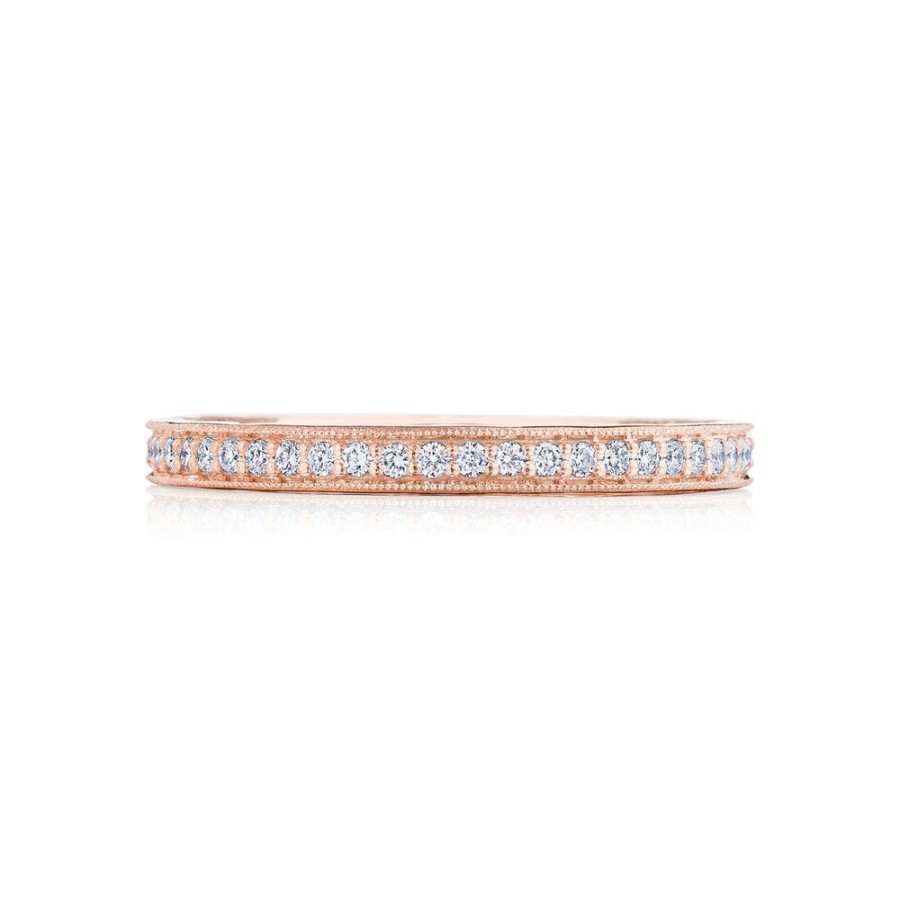 Jewelry Tacori | Tacori Coastal Crescent Pave Diamond Wedding Band