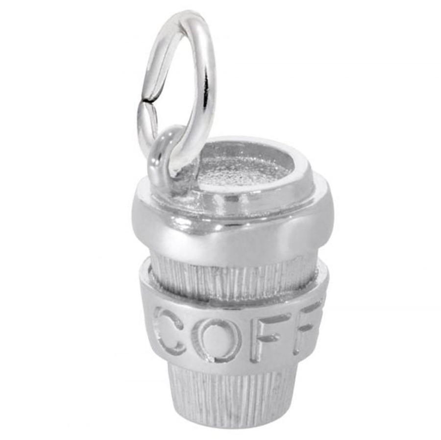 Jewelry Rembrandt | Sterling Silver Coffee Cup Charm