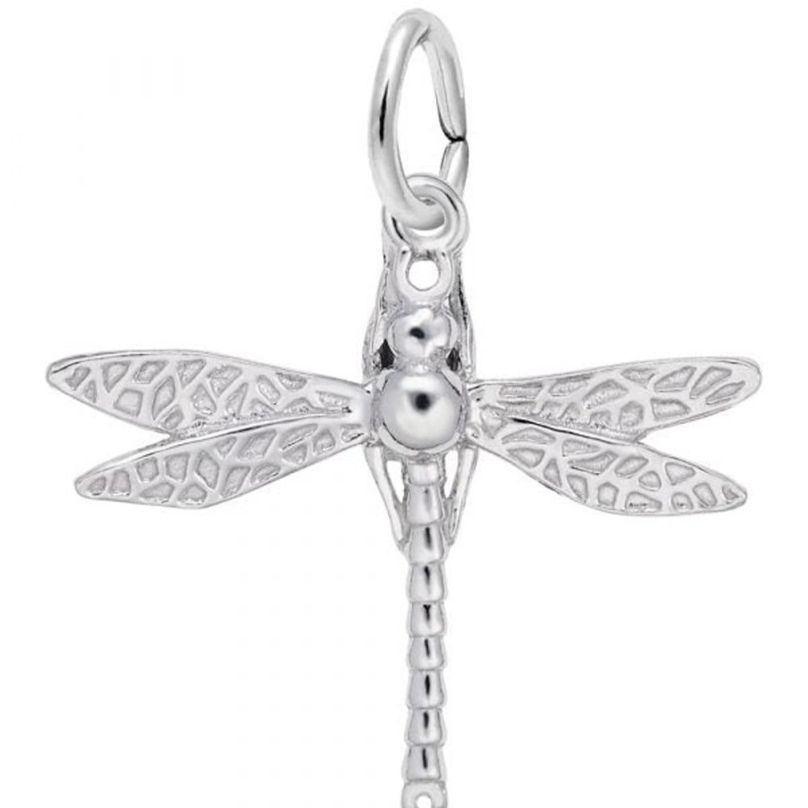 Jewelry Rembrandt | Sterling Silver Dragonfly Charm