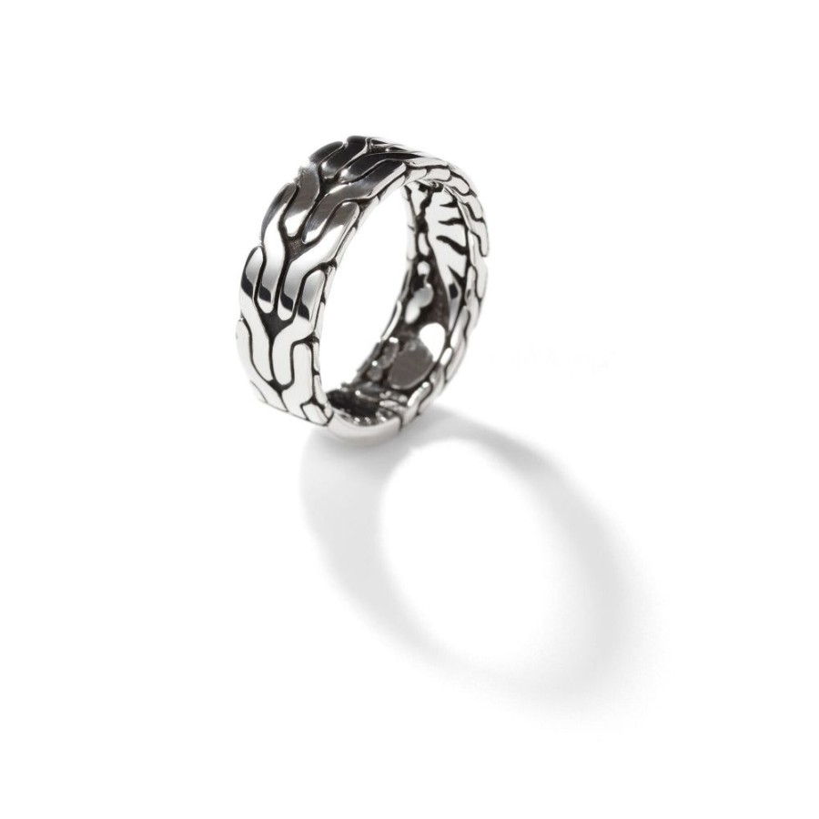 Jewelry John Hardy | John Hardy Carved Chain Band Ring