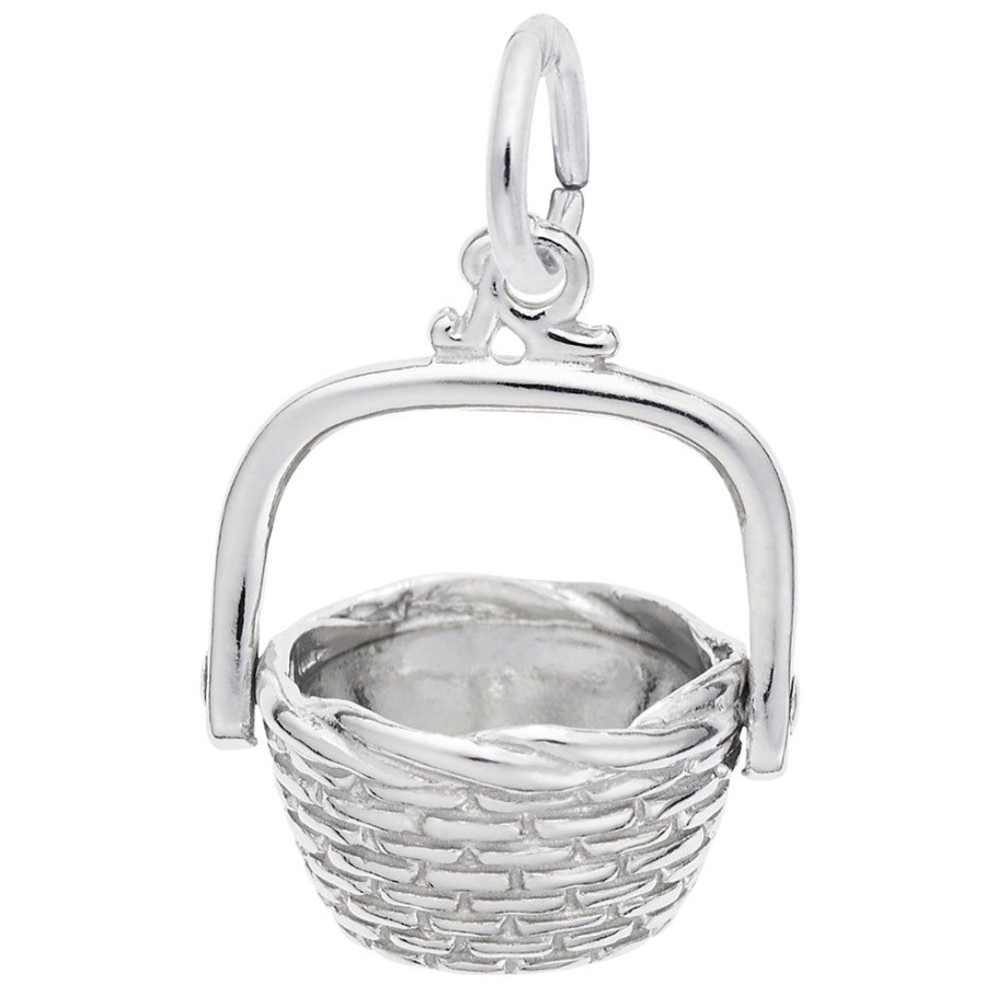 Jewelry Rembrandt | Sterling Silver Nantucket Basket Charm