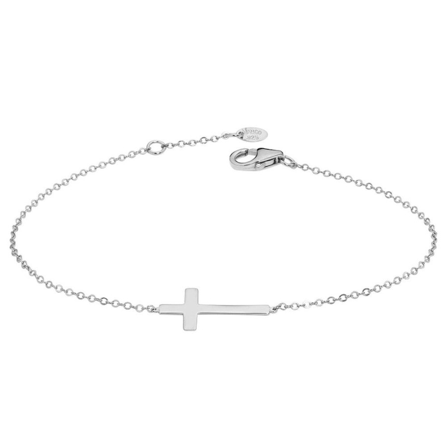 Jewelry Smyth Jewelers | 14K Sideways Cross Bracelet