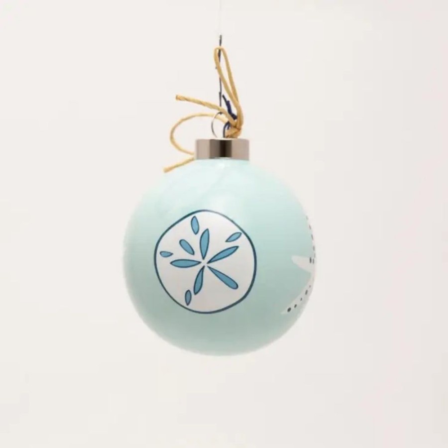 Gifts Smyth Jewelers | Aqua Shells Ornament