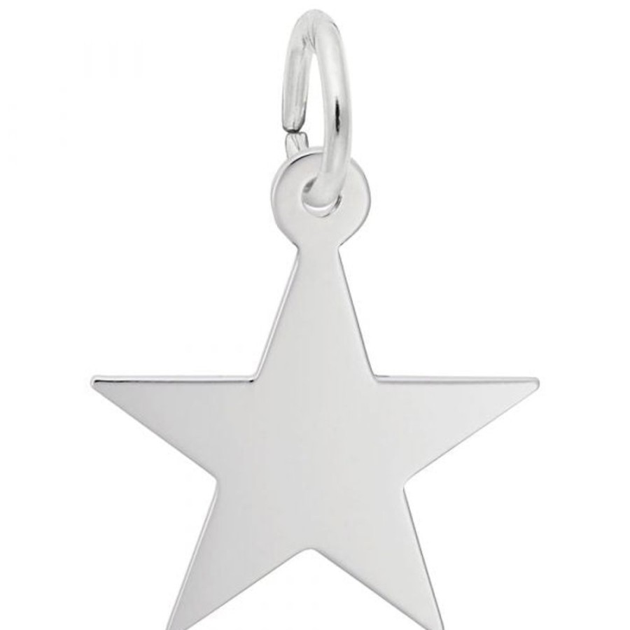 Jewelry Rembrandt | Sterling Silver Star Classis 5 Charm