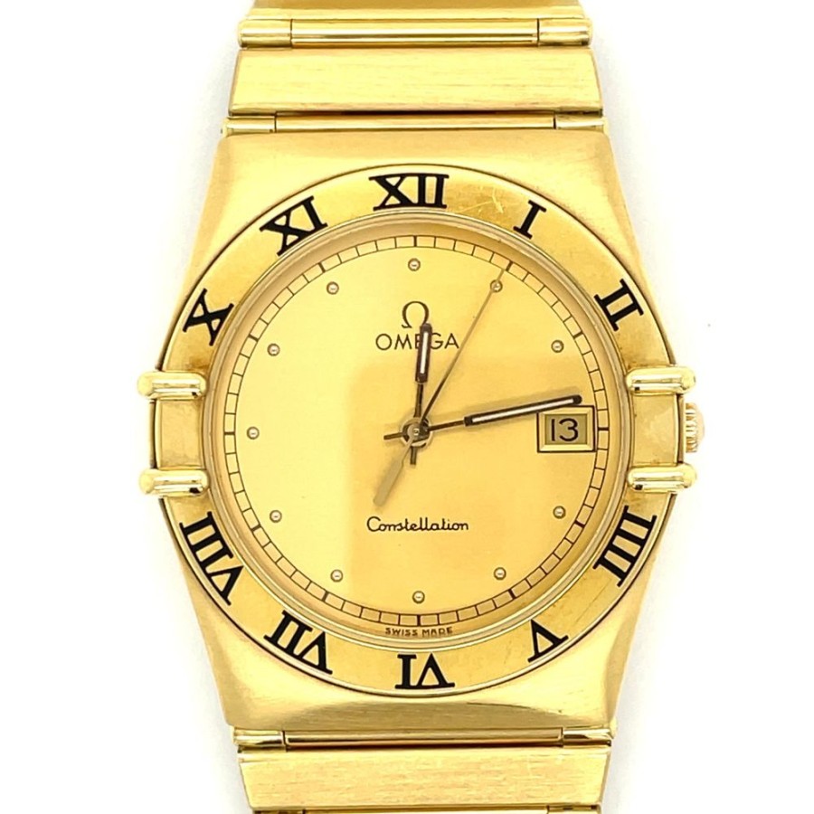 Timepieces Smyth Jewelers | Estate Omega Constellation In 18K Yellow Gold