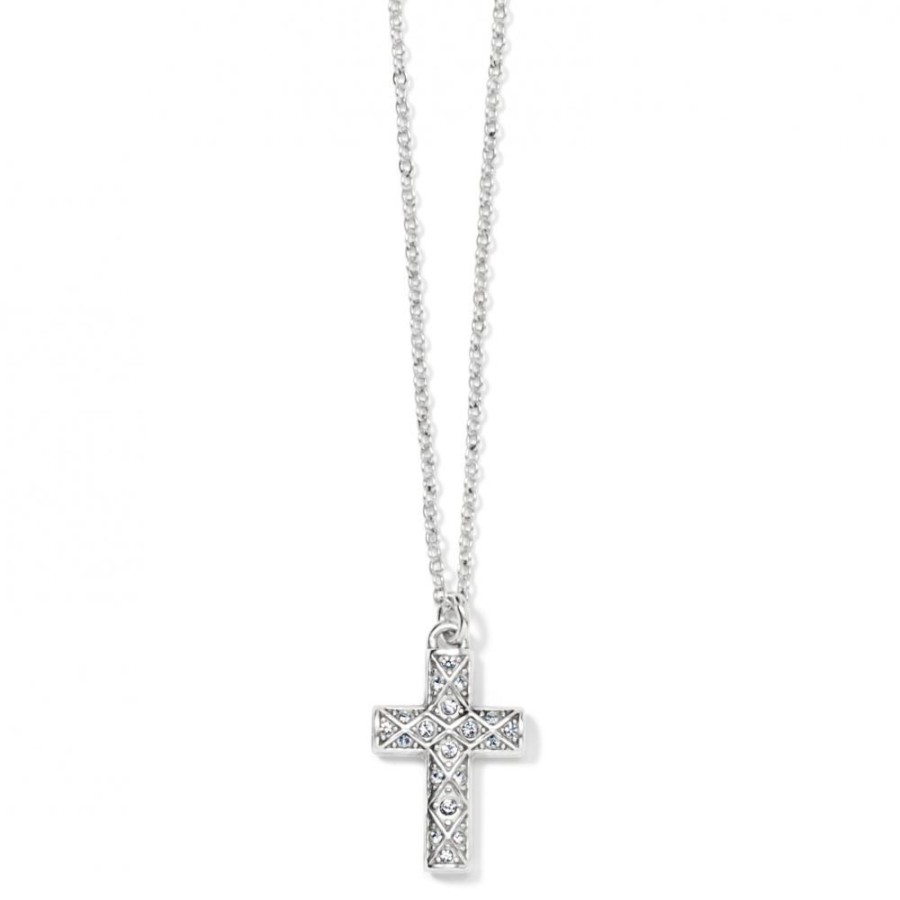 Jewelry Brighton | Brighton Crystal Cross Necklace