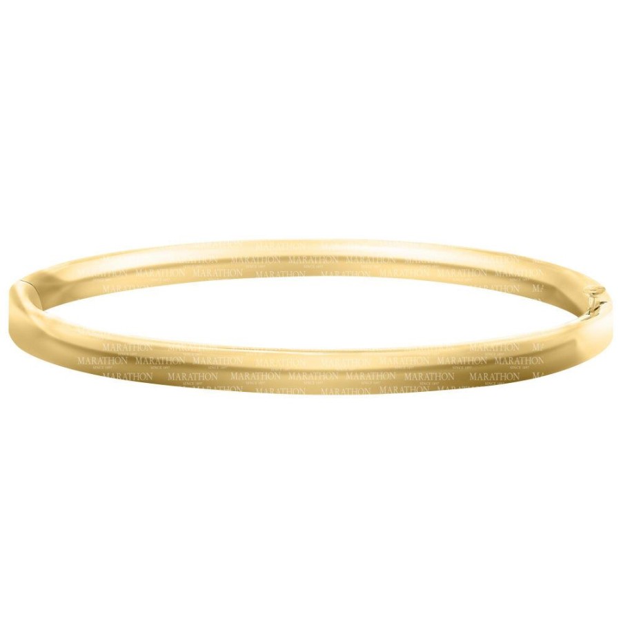 Jewelry Smyth Jewelers | 14K Yellow Gold Children'S Polished Bangle