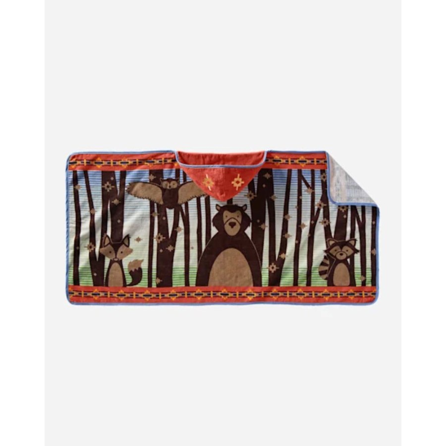 Gifts Pendleton | Pendleton Woodland Neighbors Hooded Towel