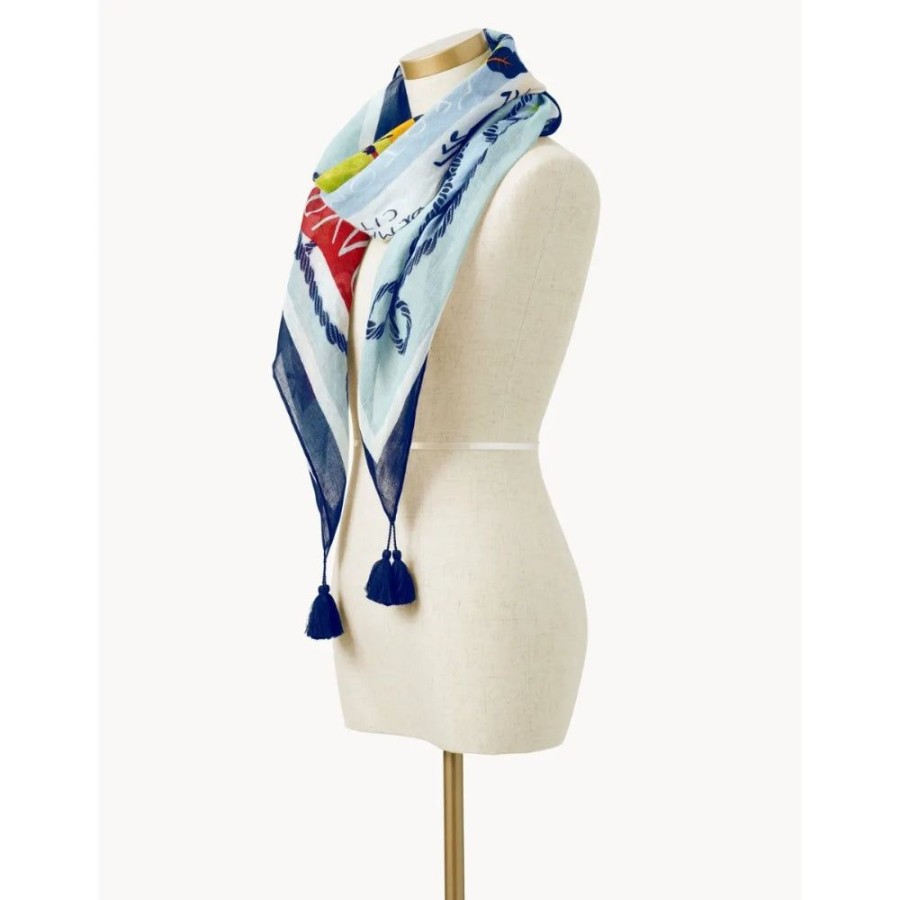 Gifts Spartina | Spartina Bay Dreams Square Scarf