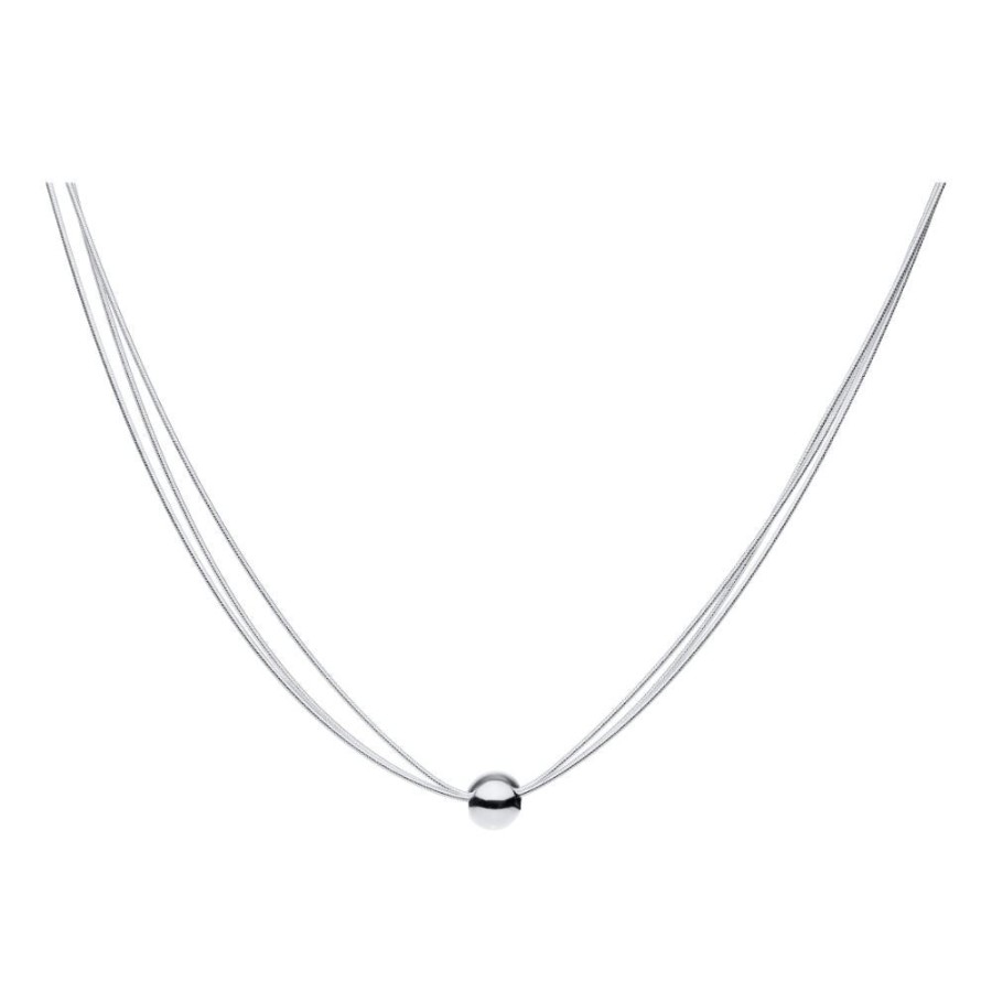 Jewelry Smyth Jewelers | Sterling Silver Multi-Strand Necklace 16-18"