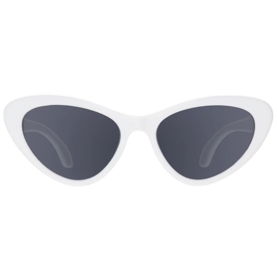 Gifts Babiators | Babiators Wicked White Cat-Eye Children'S Sunglasses