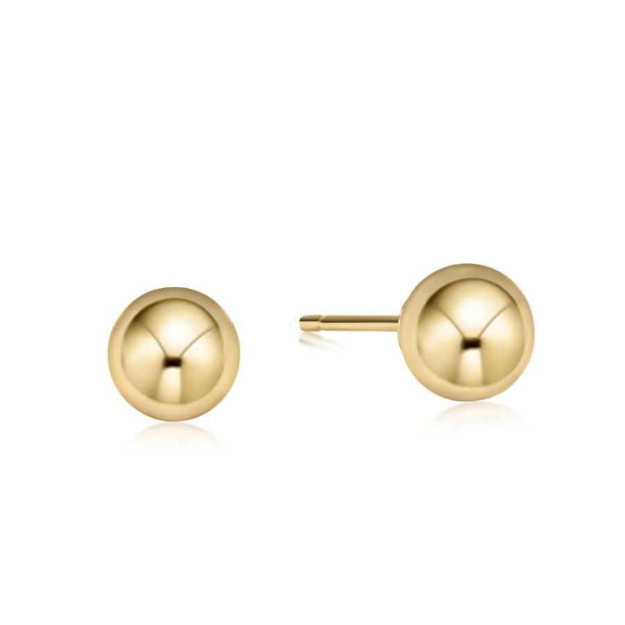 Jewelry enewton | Enewton Classic Ball Stud - Gold