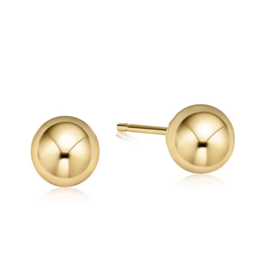 Jewelry enewton | Enewton Classic Ball Stud - Gold