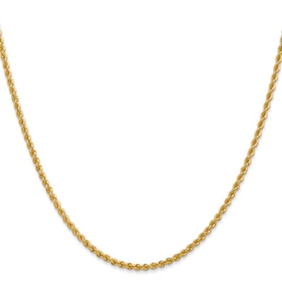 Jewelry Smyth Jewelers | 14K Gold 2.25Mm Rope Chain