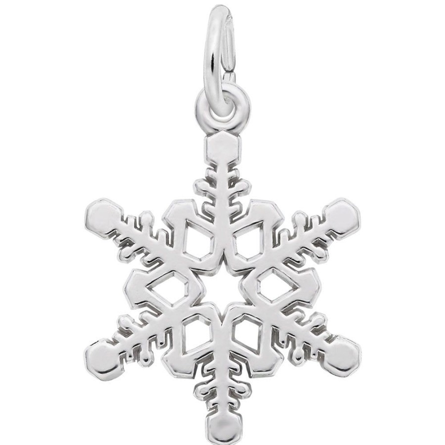 Jewelry Rembrandt | Sterling Silver Snowflake Charm