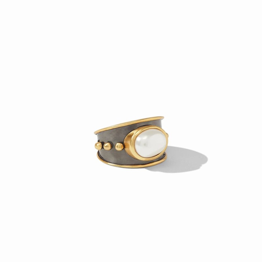 Jewelry Julie Vos | Julie Vos Soho Ring Mixed Metal Pearl