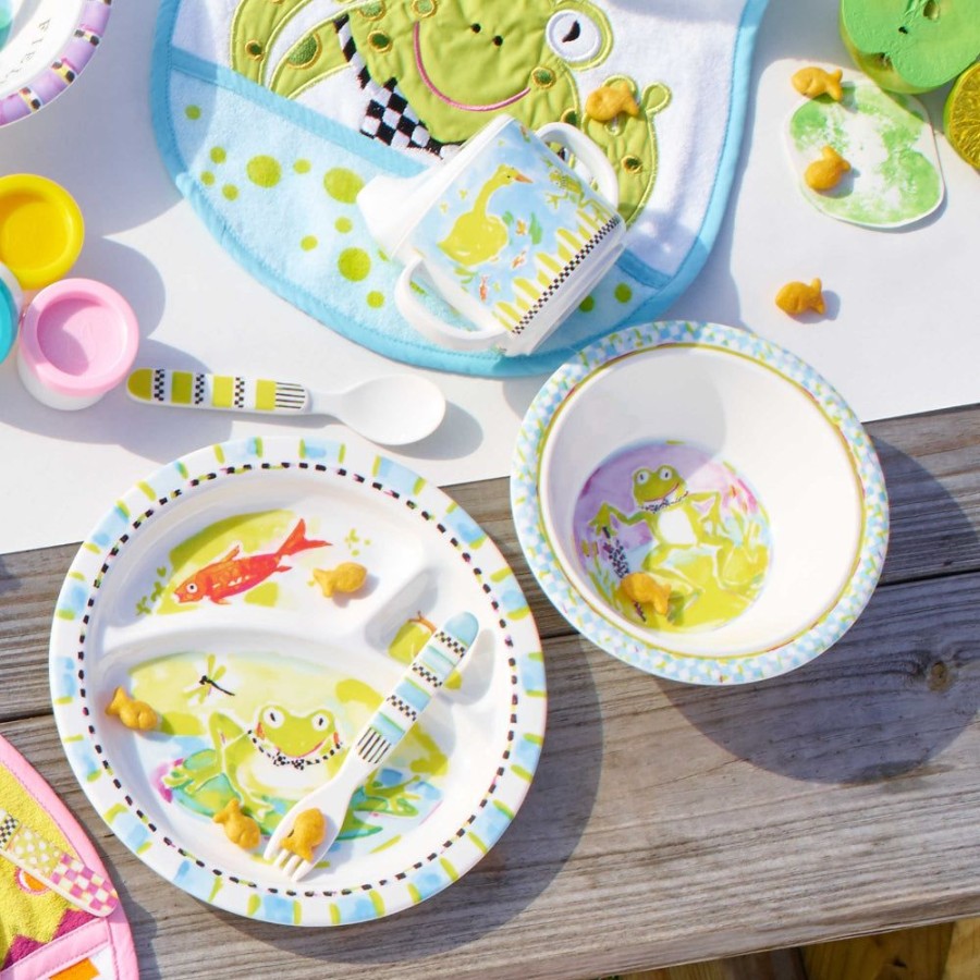 Gifts MacKenzie-Childs | Mackenzie-Childs Toddler'S Dinnerware Set - Frog