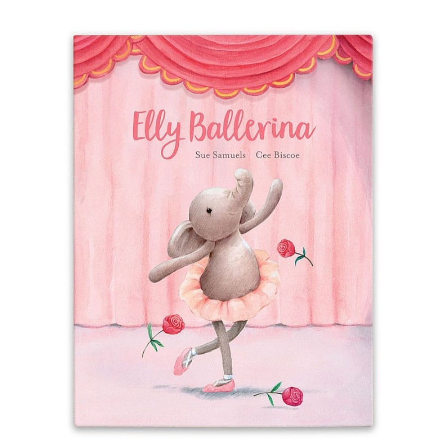 Gifts Jellycat | Jellycat Elly Ballerina Book