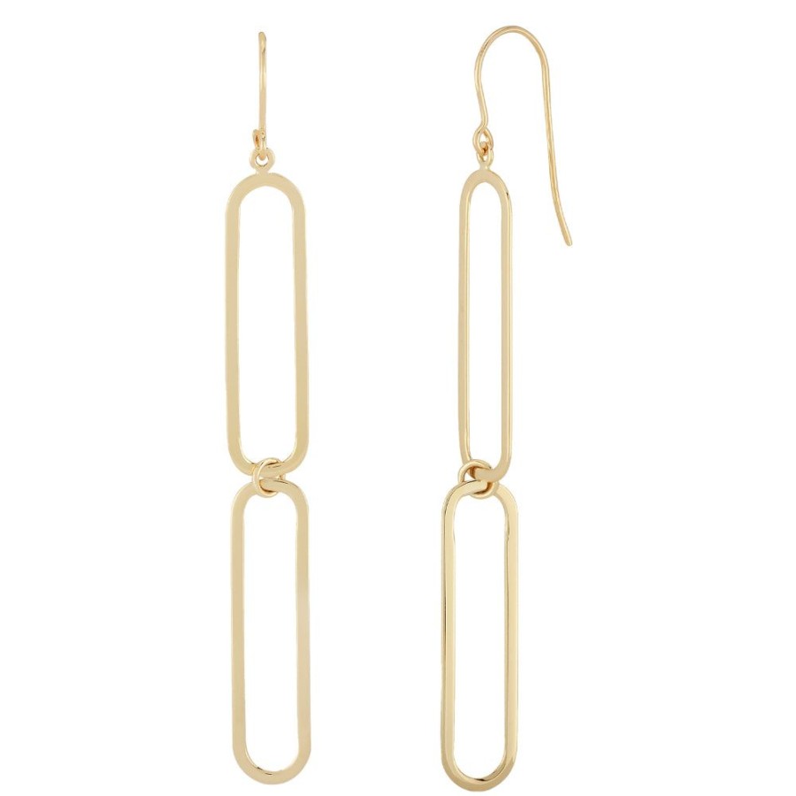 Jewelry Smyth Jewelers | 14K Paperclip Dangle Earrings