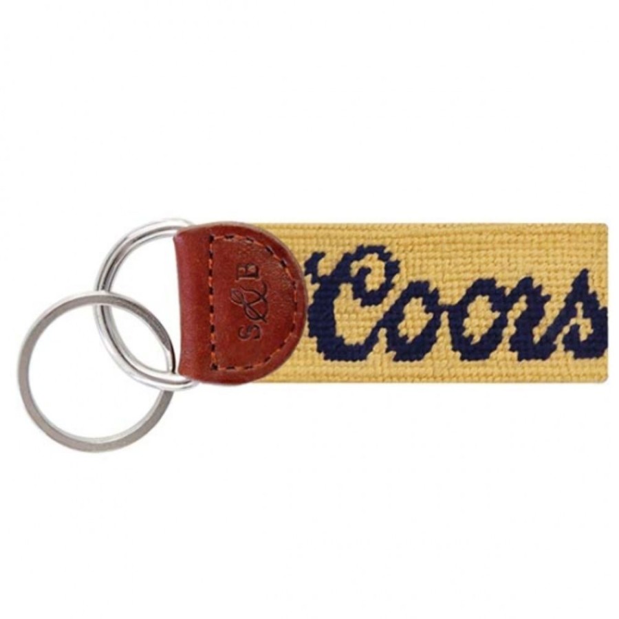 Gifts Smathers u0026 Branson | Smathers & Branson Coors Needlepoint Key Fob