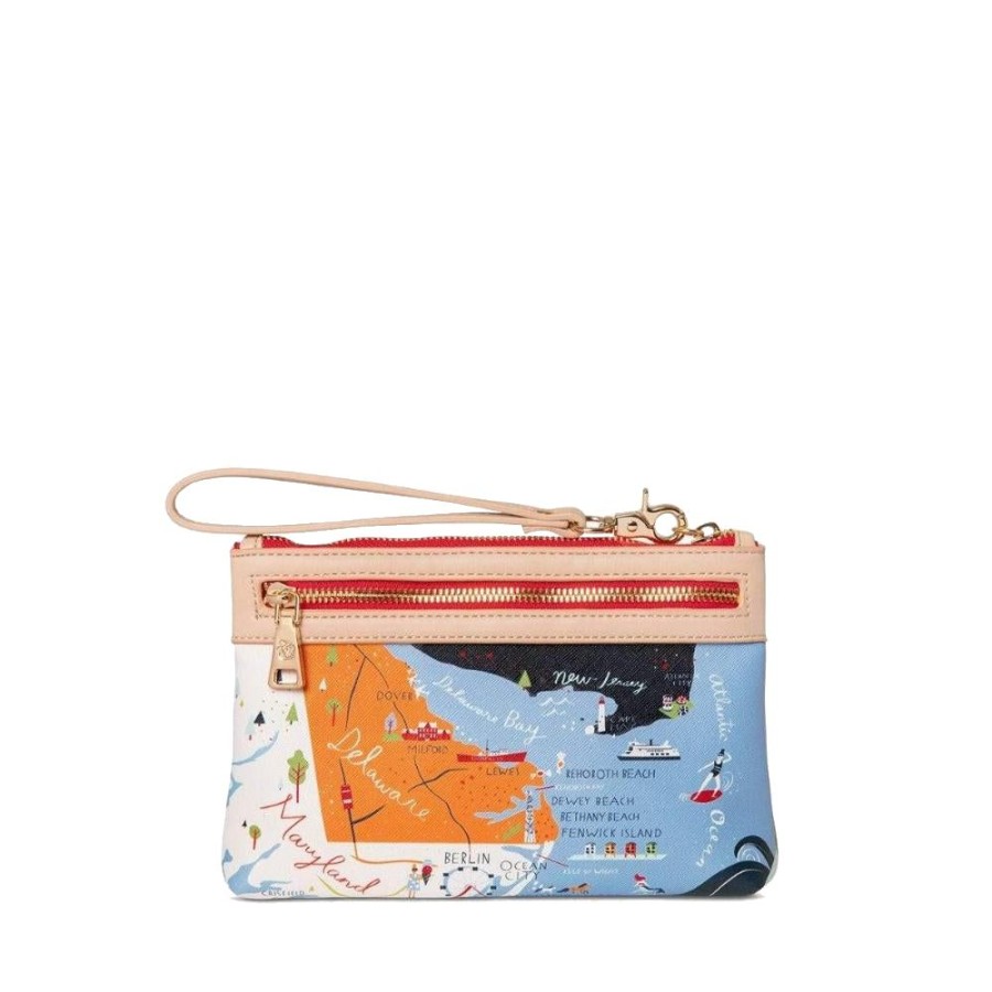 Gifts Spartina | Spartina Bay Dreams Scout Wristlet