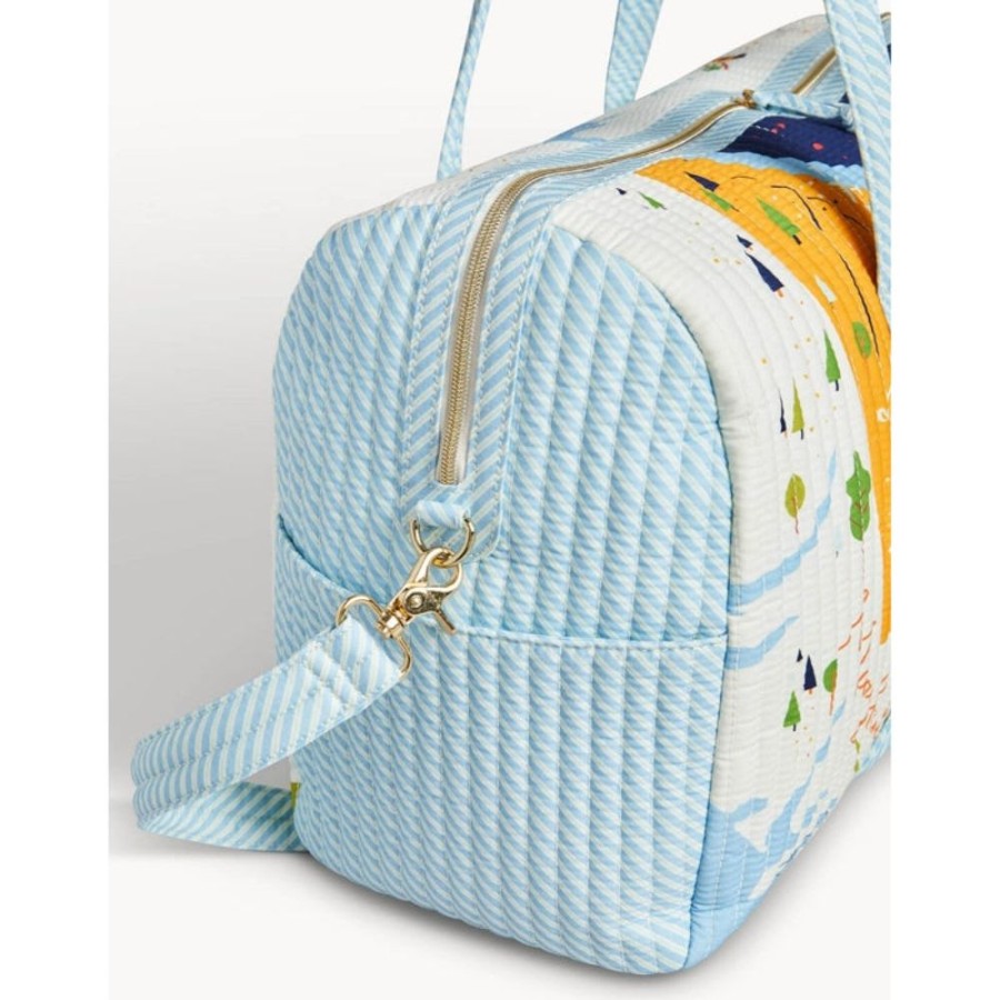 Gifts Spartina | Spartina Bay Dreams Quilted Duffle